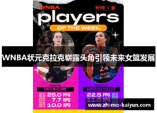 WNBA状元克拉克崭露头角引领未来女篮发展